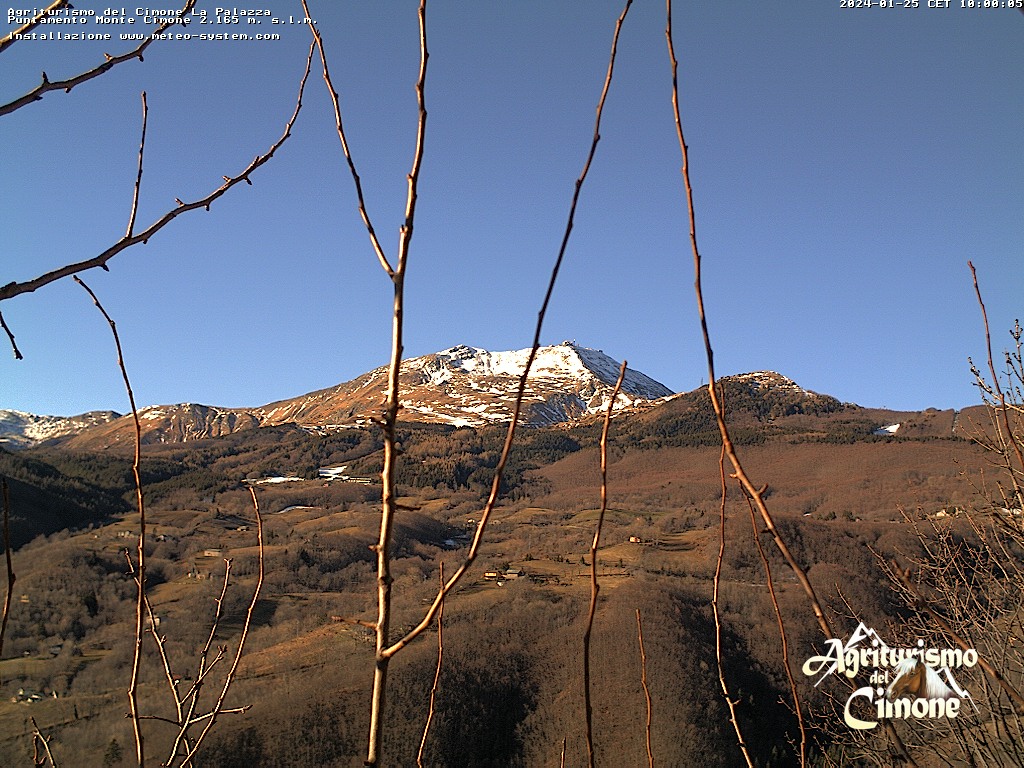 Webcam Canevare di Fanano(Vista M.Cimone)